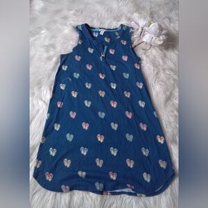 Charter Club Blue Mini Dress Size M